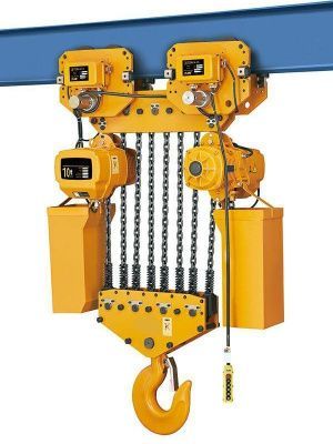 Таль электрическая цепная TOR ТЭЦП (HHBD10-04T) 10,0 т 18 м 380В (серия G)