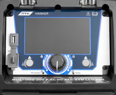 ПТК HANKER MULTIMIG 200 P AC/DC PFC SYN LCD H88