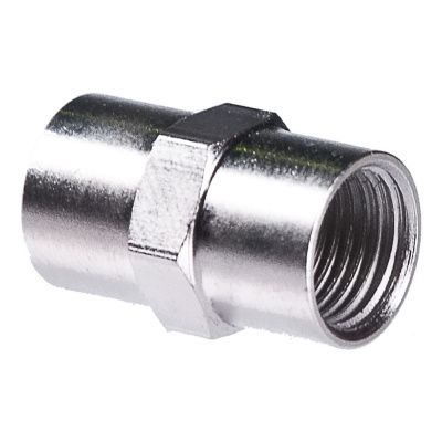 FUBAG Переходник 1/8 дюйма F на 1/8 дюйма F, блистер 1 шт.