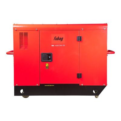 FUBAG Дизельный генератор (трехфазный) с электростартером и коннектором автоматики DS 14000 DAC ES (кожух)