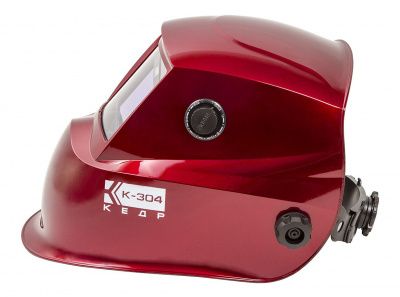 Маска сварщика   КЕДР (В РАЗОБР.ВИДЕ) "К-304 PRO", красная