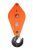 Блок монтажный однорольный с крюком TOR HQG(L) K1-10,0 т с откидной щекой (G) Блок монтажный однорольный с крюком TOR HQG(L) K1-10,0 т с откидной щекой (G)