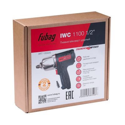 FUBAG Пневмогайковерт ударный IWC 1100 1/2 дюйма