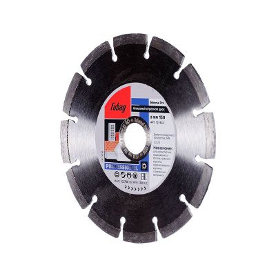 FUBAG Алмазный отрезной диск Universal Pro D150 мм/ 22.2 мм