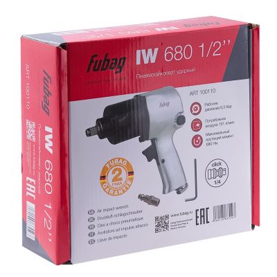 FUBAG Пневмогайковерт ударный IW680